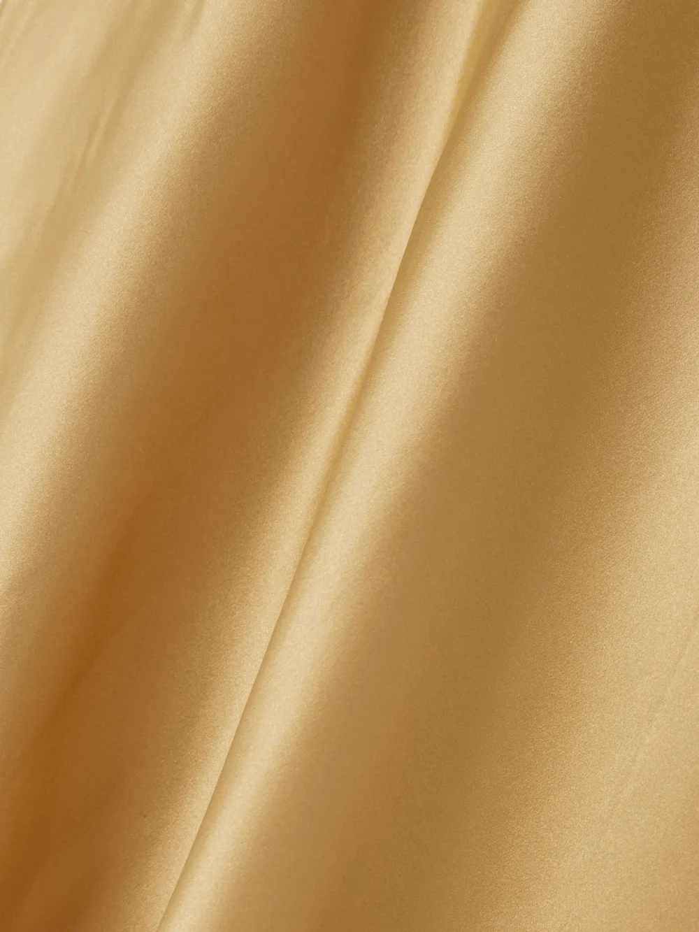 Close-up detail of the Andres Otalora Sublimes Silk-charmeuse Maxi Skirt