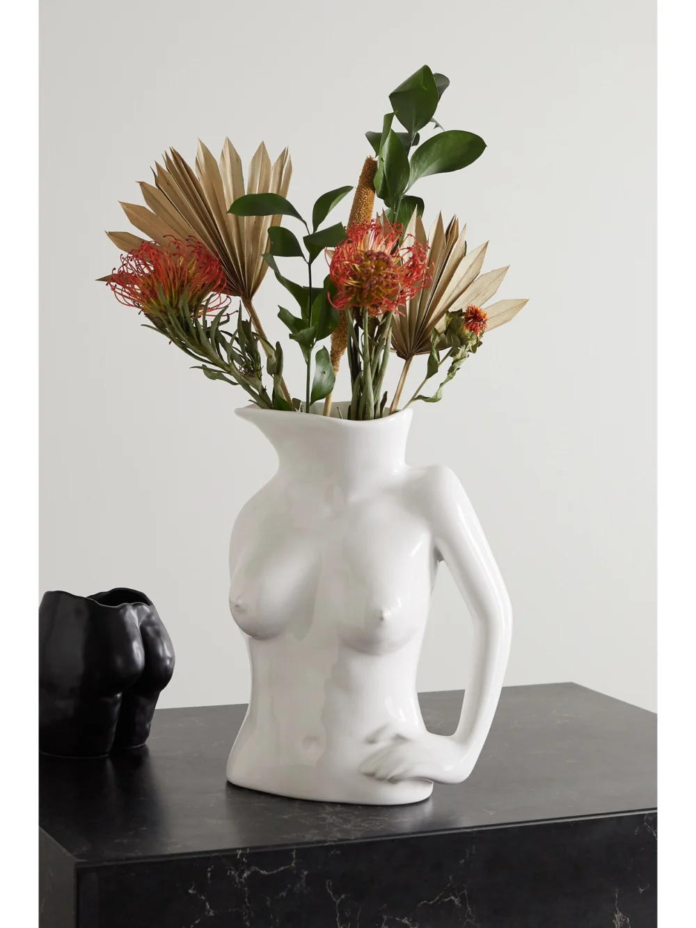 Anissa Kermiche Jugs Jug Ceramic Vase, styled view