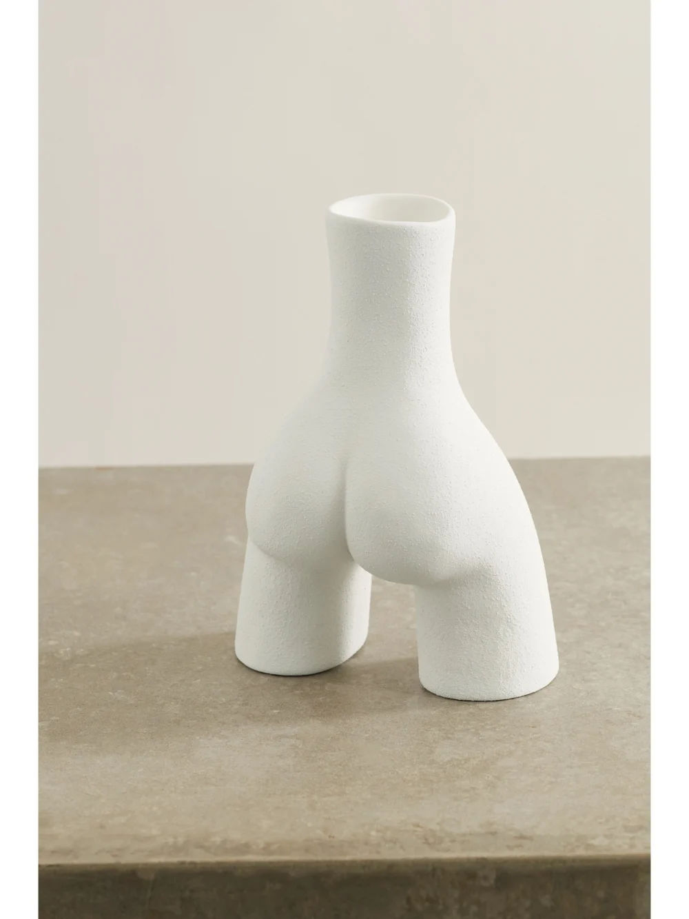 Back view of the Anissa Kermiche Single L'egg Earthenware Egg Cup
