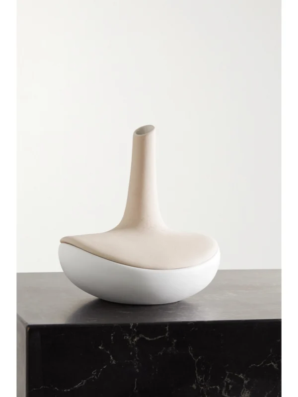 Anissa Kermiche Speckled Ceramic Jewelry Box Vase
