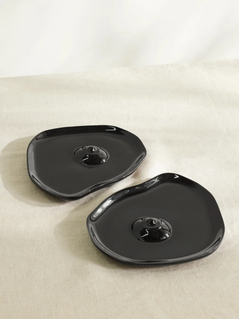 Anissa Kermiche Tatas Set of Two Earthenware Plates