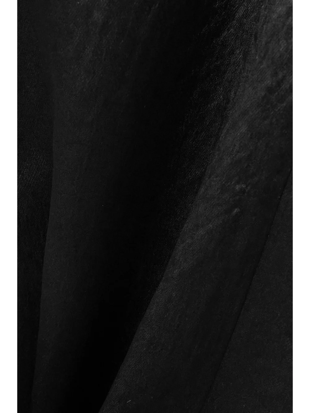 Close-up detail of the Ann Demeulemeester Elfa Satin Flared Pants