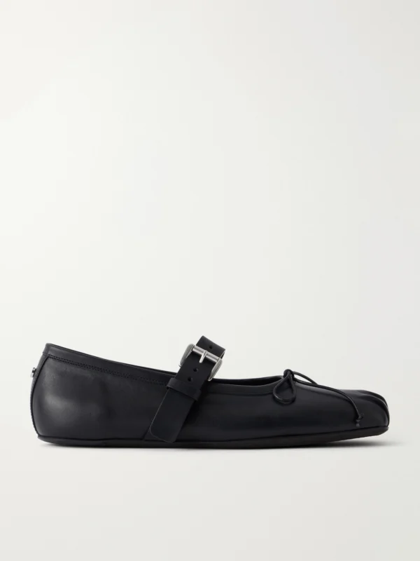 Ann Demeulemeester Zoey Leather Ballet Flats
