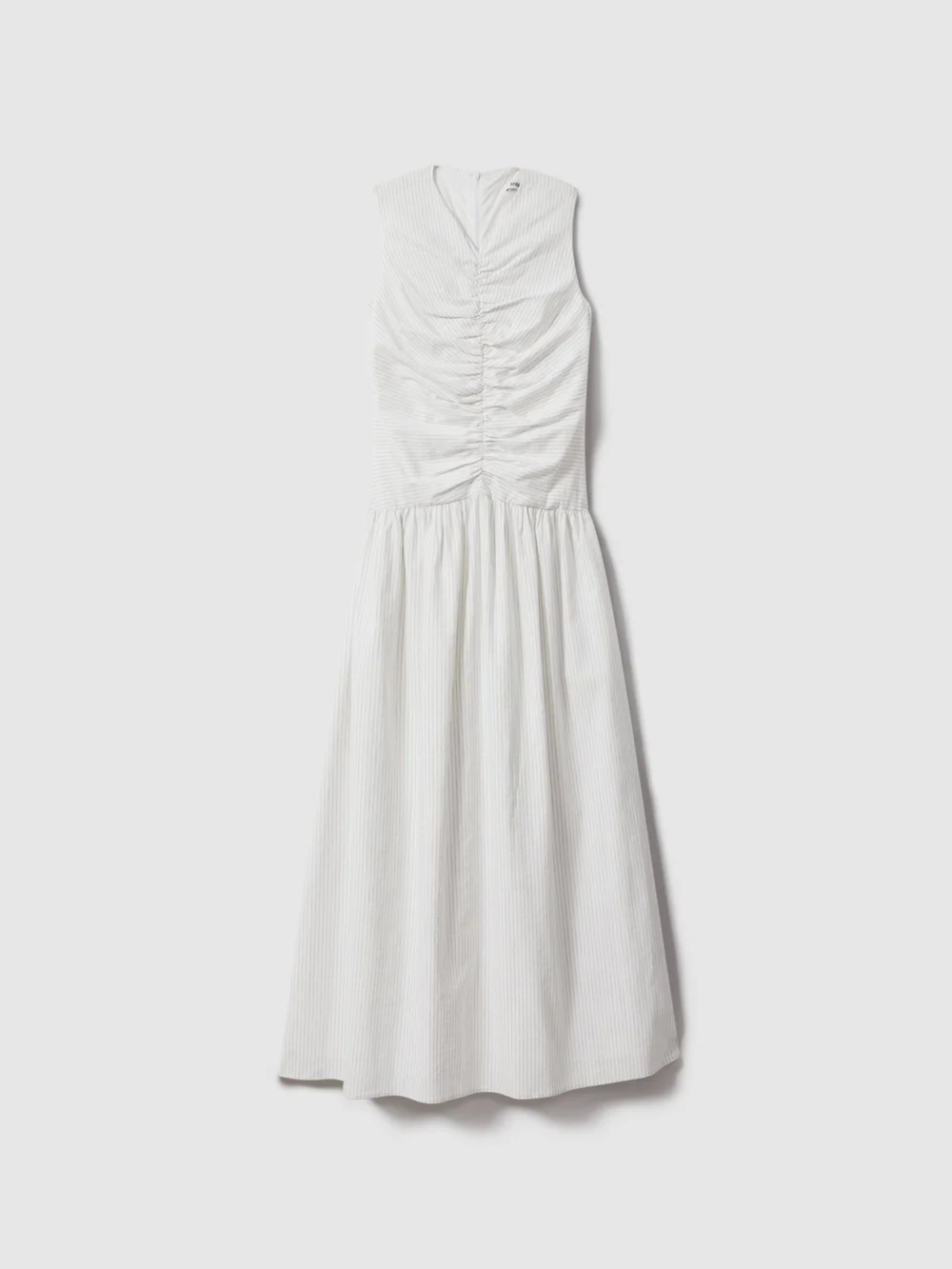 Anna Quan Anna Quan Ruche Maxi Dress, White Stripe, view 2