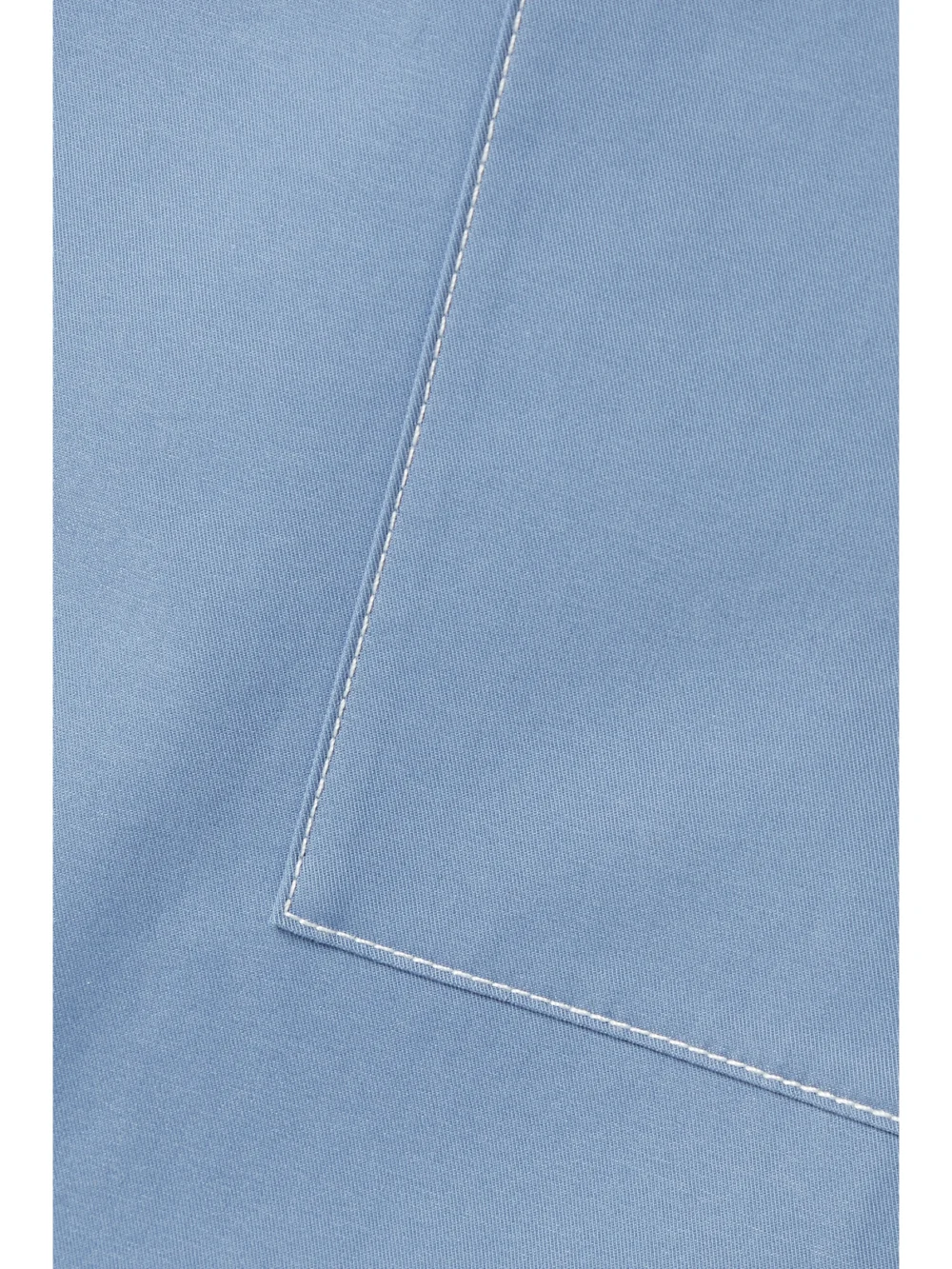 Close-up detail of the Anna Quan Shana Cotton-blend Twill Mini Skirt