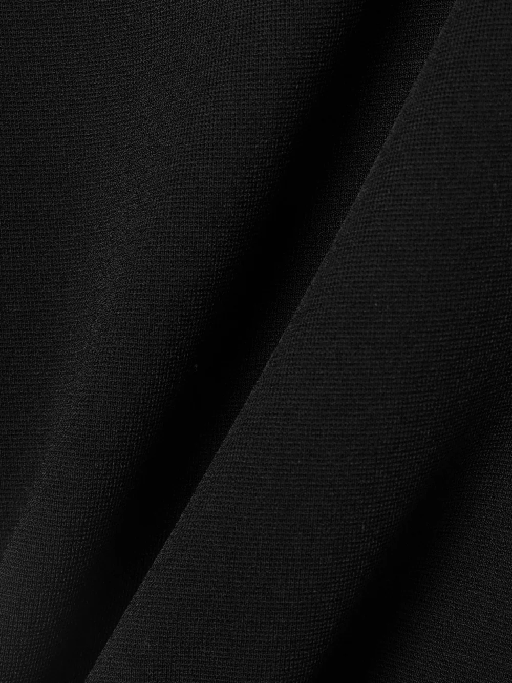 Close-up detail of the Another Tomorrow Cutout Knitted Top