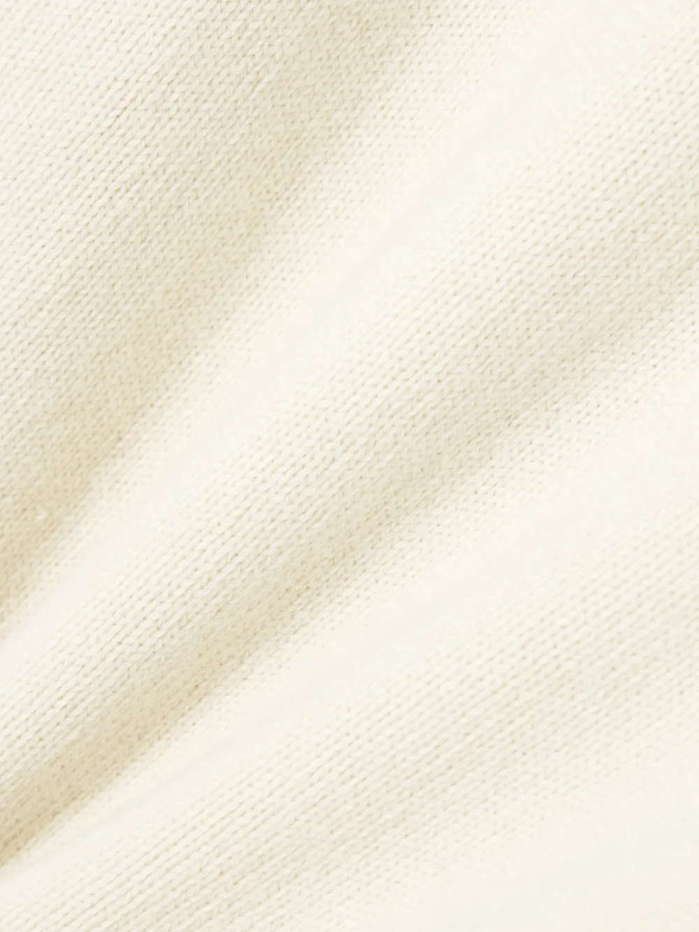 Close-up detail of the Another Tomorrow Recycled-cashmere and Wool-blend Turtleneck Sweater