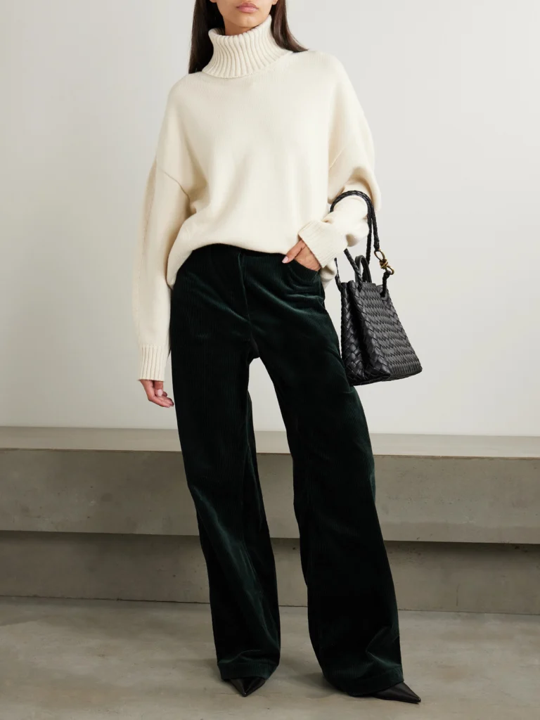 Another Tomorrow Recycled-cashmere and Wool-blend Turtleneck Sweater