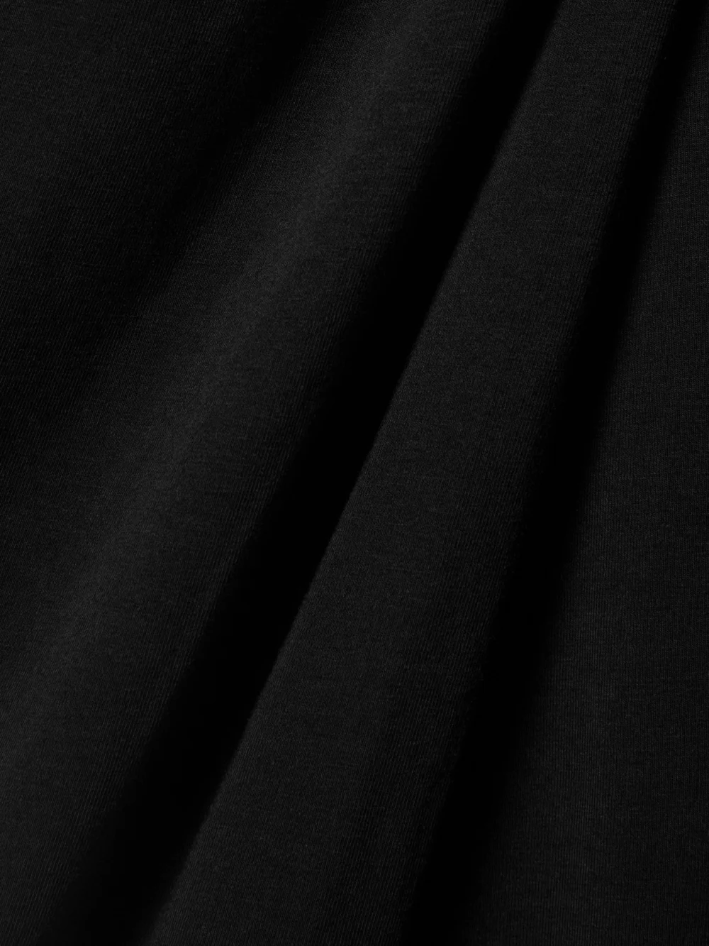 Close-up detail of the Another Tomorrow Stretch-jersey Midi Dress