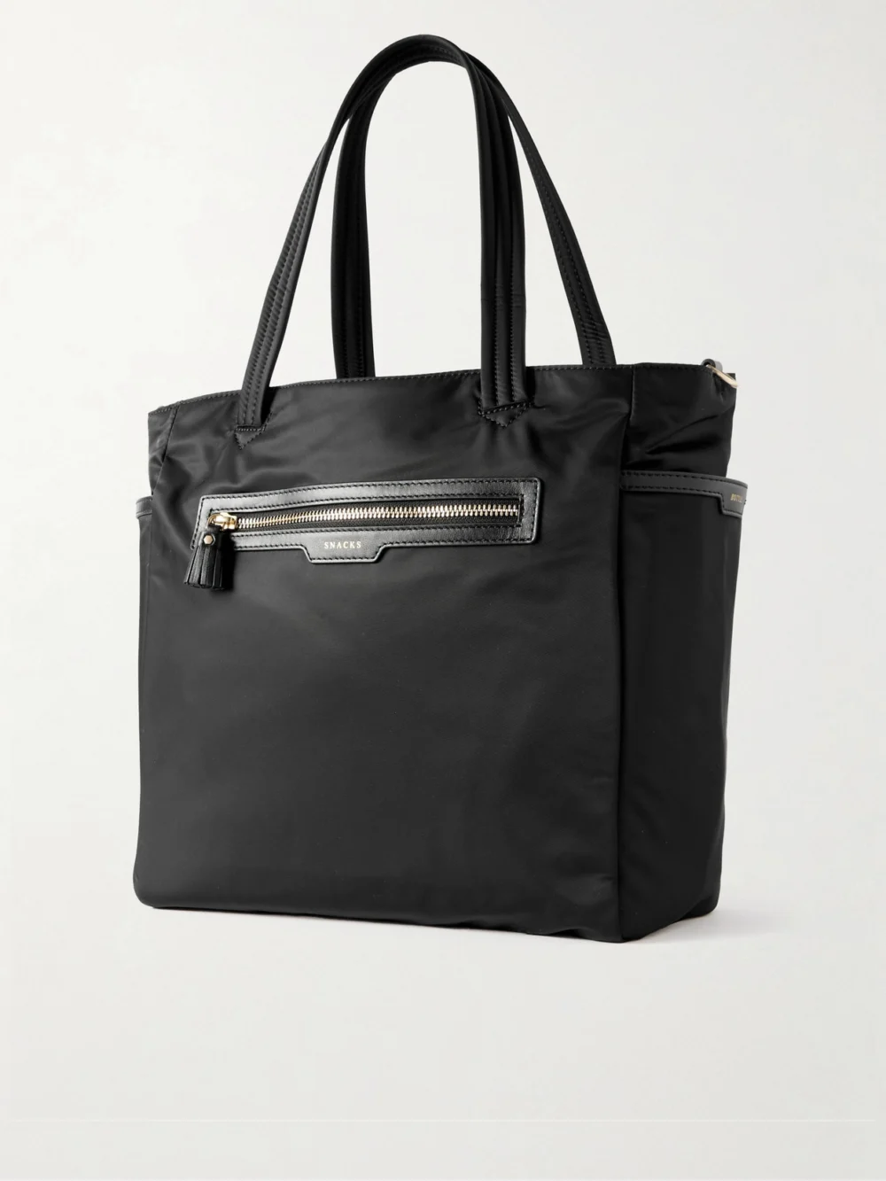 Back view of the Anya Hindmarch Baby Leather-trimmed Econyl® Tote