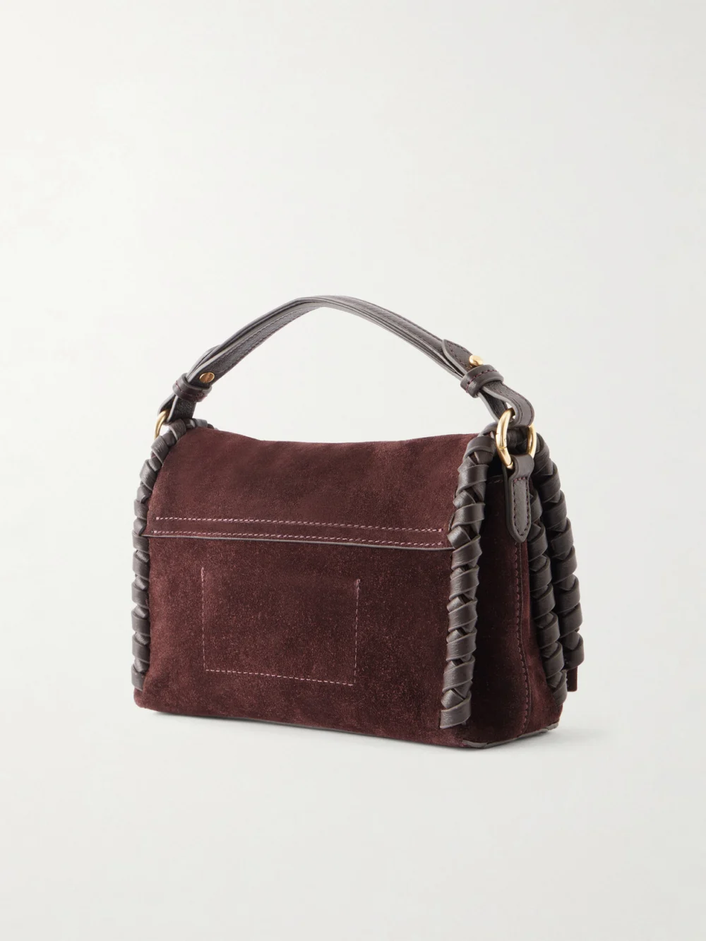 Back view of the Anya Hindmarch Mortimer Suede Leather Bag