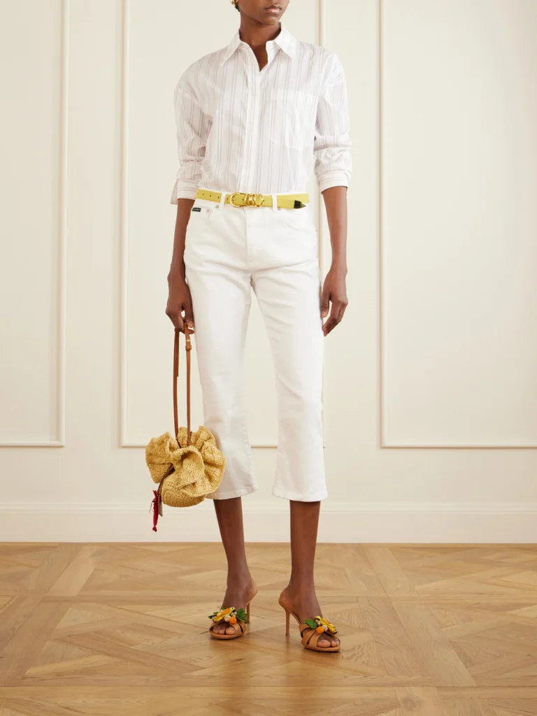 Aquazzura Birdsong 75 Raffia Mules