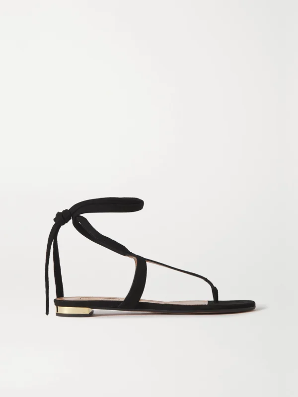 Aquazzura June Suede Sandals