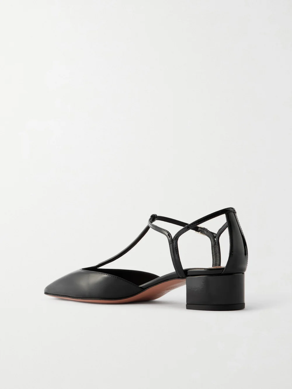 Back view of the Aquazzura Sorbonne 35 Patent-leather Pumps