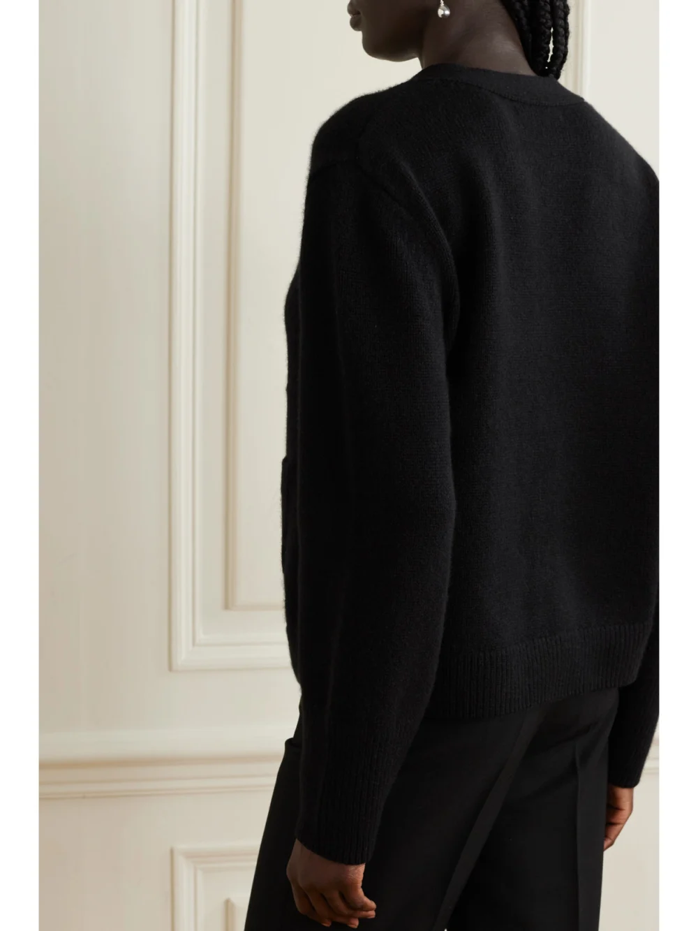 Back view of the Arch4 Janelle Cashmere Cardigan