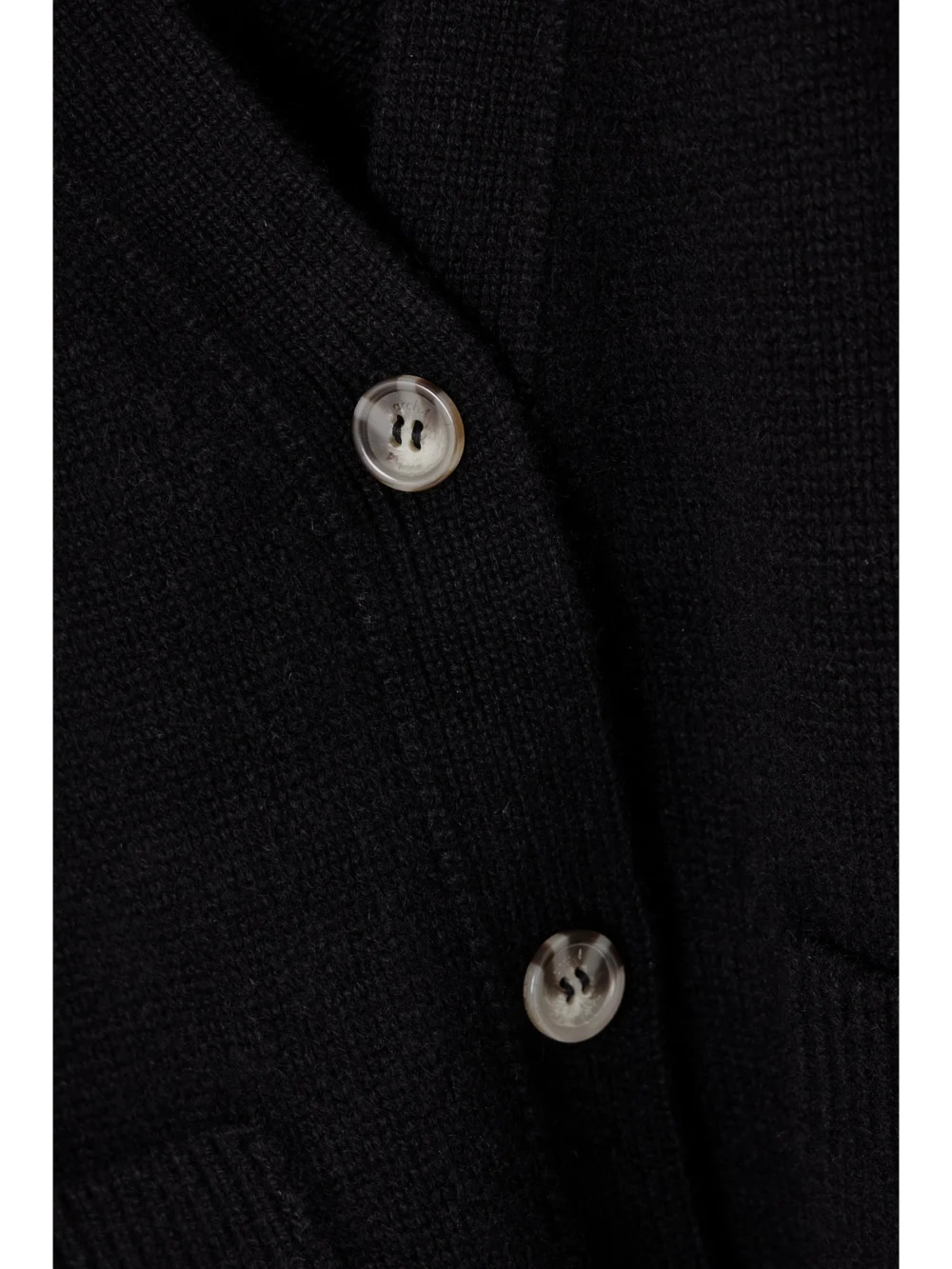 Close-up detail of the Arch4 Janelle Cashmere Cardigan