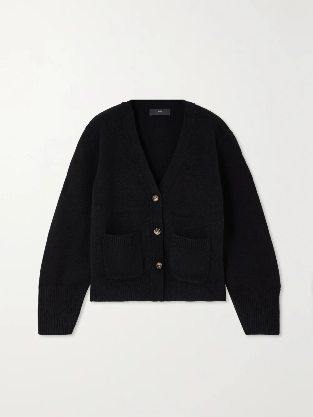 Arch4 Janelle Cashmere Cardigan in black