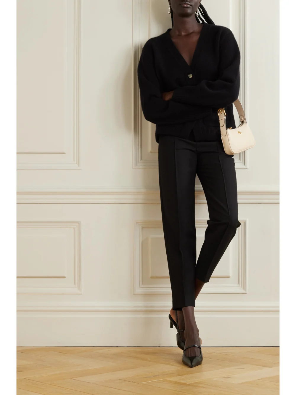 Arch4 Janelle Cashmere Cardigan, worn by a model