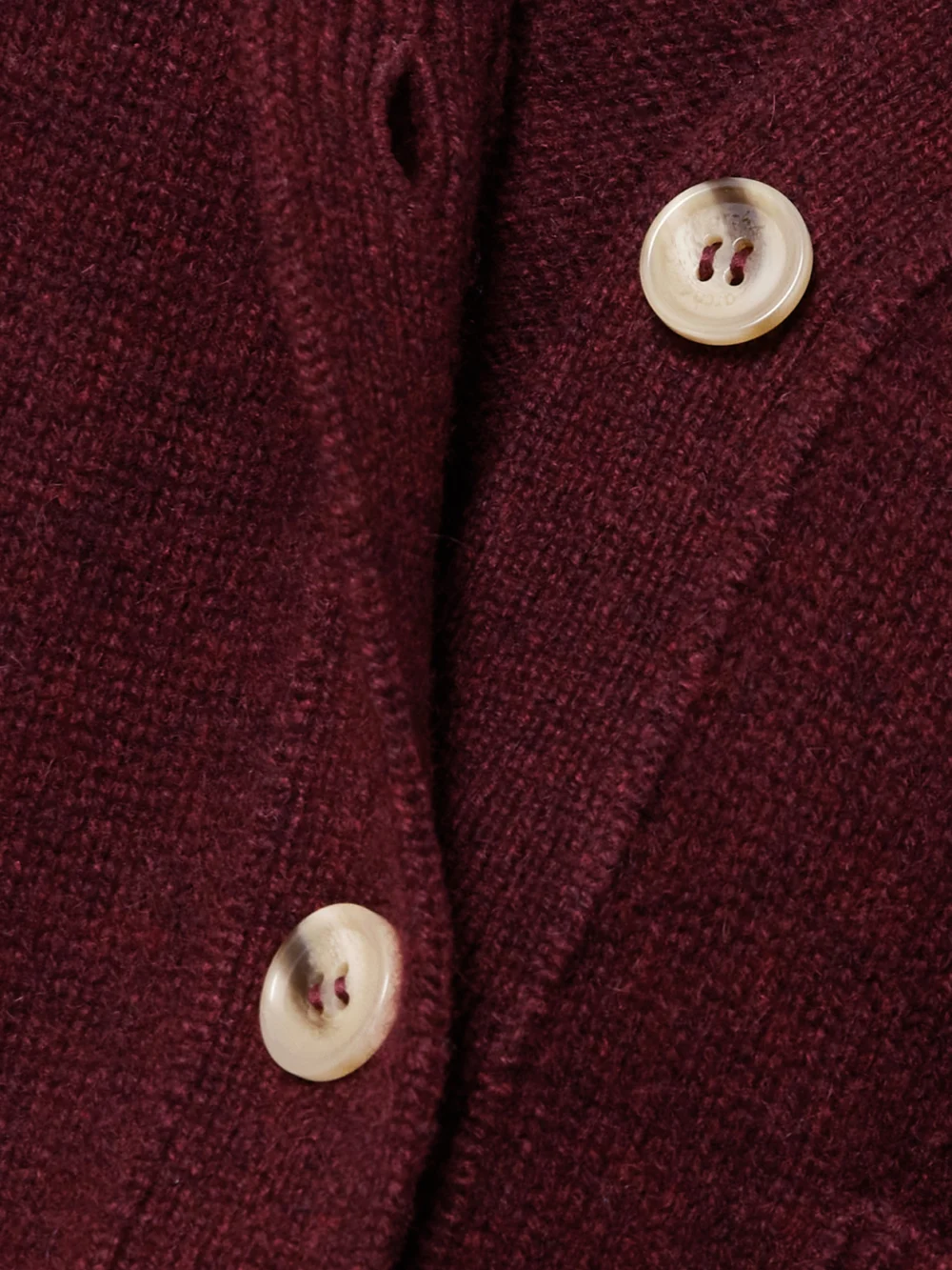 Close-up detail of the Arch4 Janelle Cashmere Cardigan