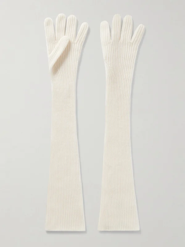 Arch4 Jessie Ribbed Cashmere Gloves