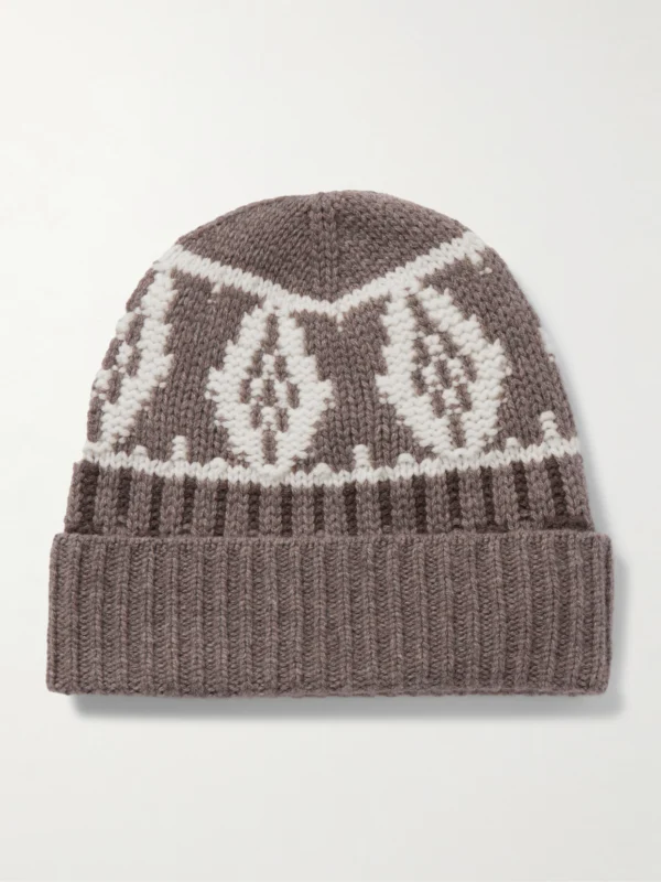 Arch4 Lorenz Fair Isle Cashmere Beanie