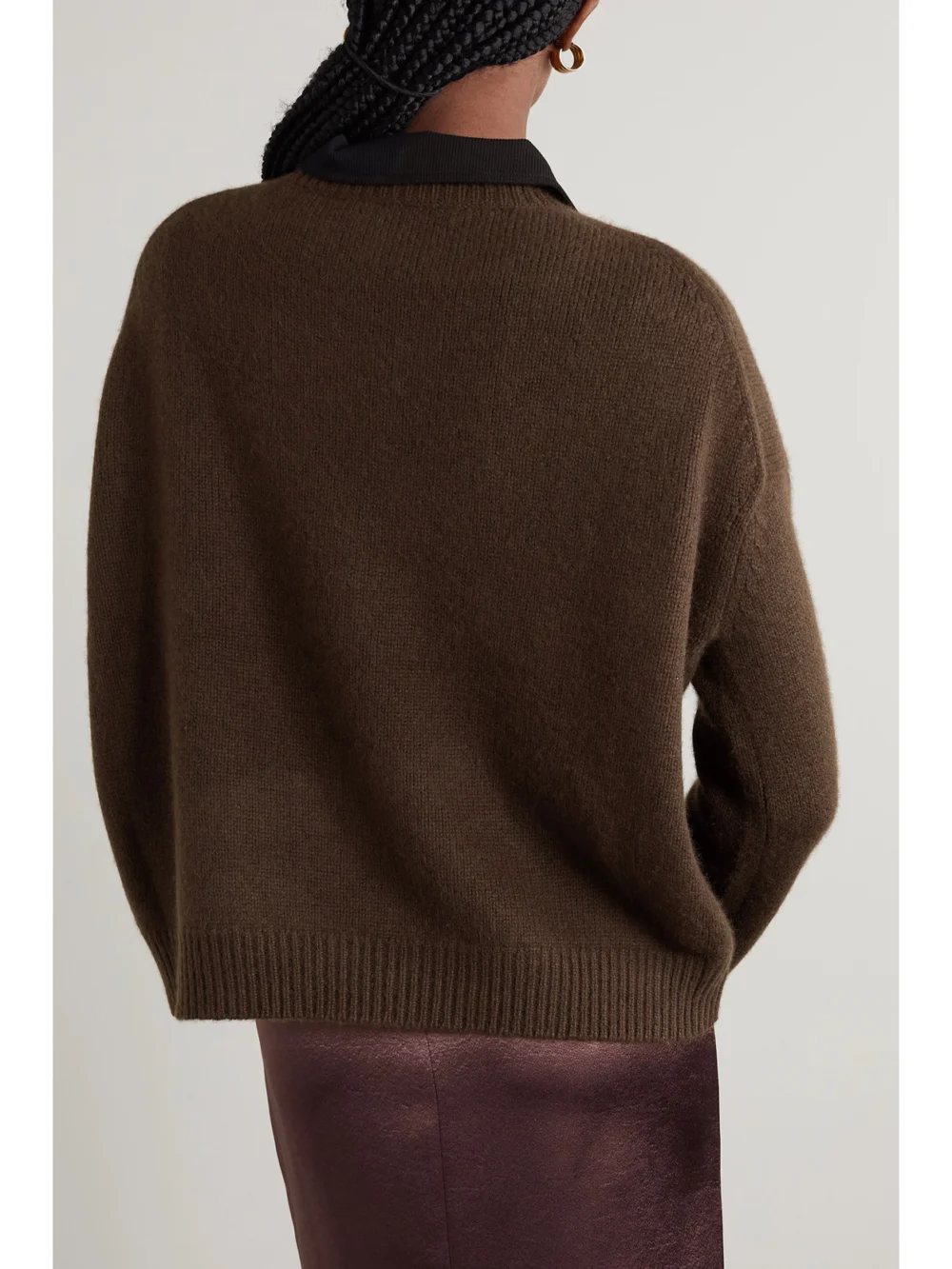 Back view of the Arch4 The Ivy Cashmere Sweater