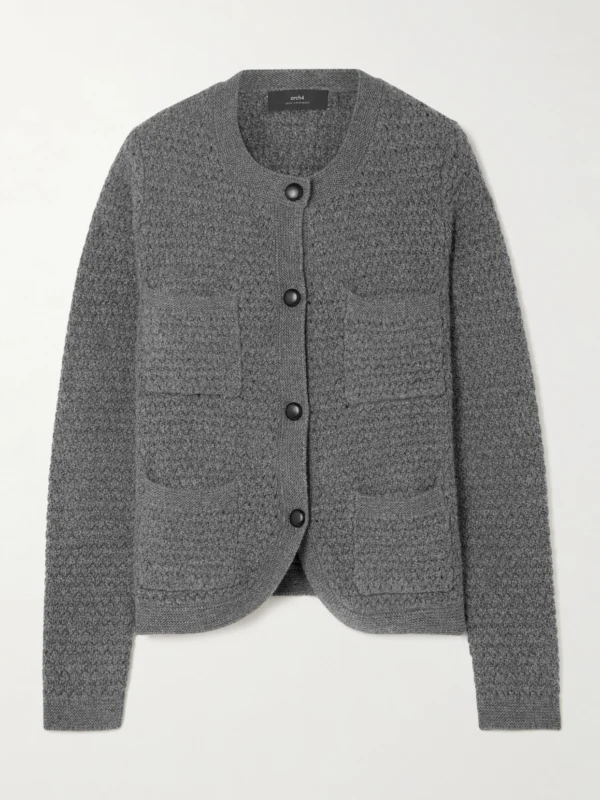 Arch4 Tulip Crocheted Cashmere Cardigan