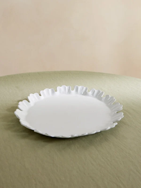 Astier De Villatte Chou Large Ceramic Dinner Plate