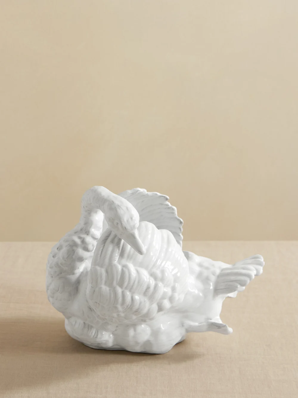 Astier De Villatte Cygne Ceramic Ornament in white