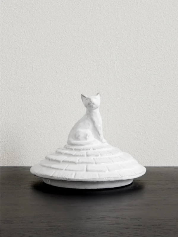 Astier De Villatte Grand Chalet Large Ceramic Candle Lid