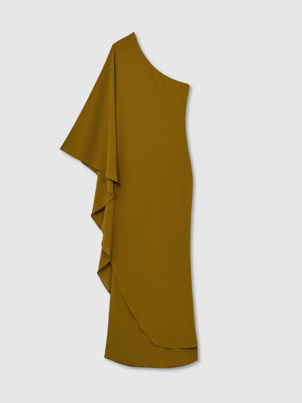 Atelier Atelier One-shoulder Maxi Dress, Green, view 2