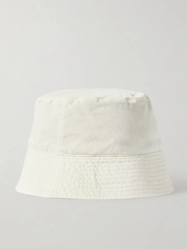 Auralee + Kijima Takayuki Finx Cotton-twill Bucket Hat