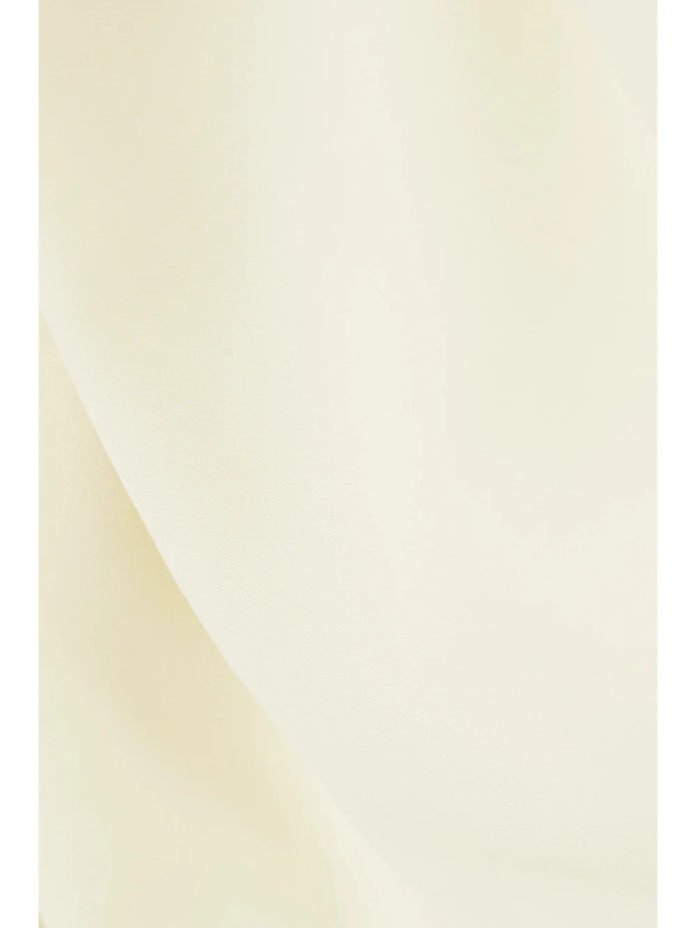 Close-up detail of the A.W.A.K.E. Mode Asymmetric Draped Stretch-crepe Gown