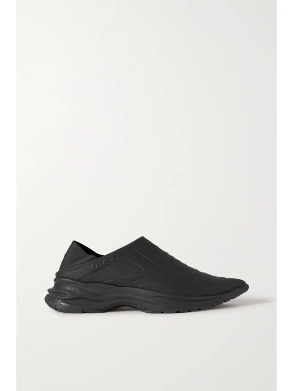 Az Factory Collapsible-heel Neoprene and Mesh Slip-on Sneakers