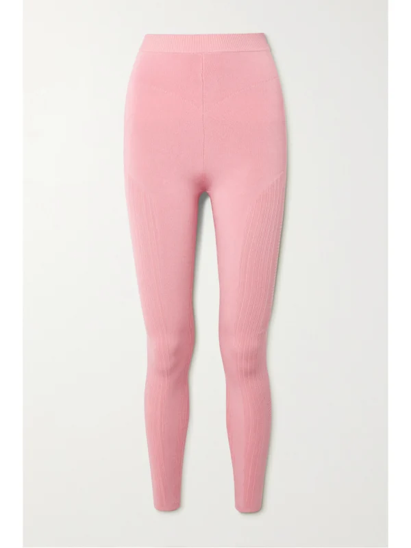 Az Factory Mybody Paneled Stretch-knit Leggings