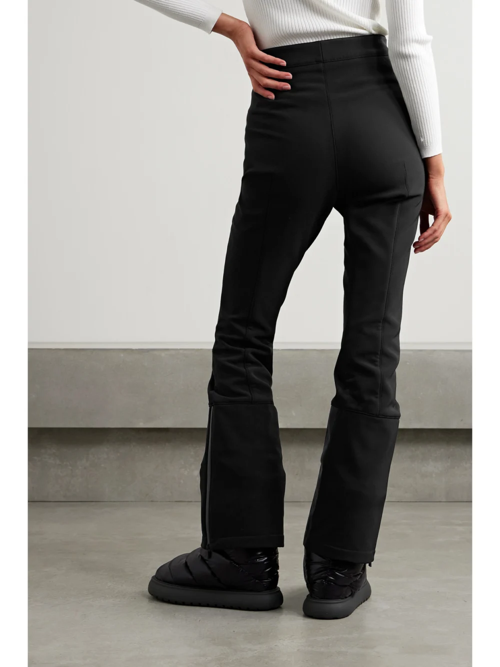 Back view of the Aztech Mountain Bella Ski Pants