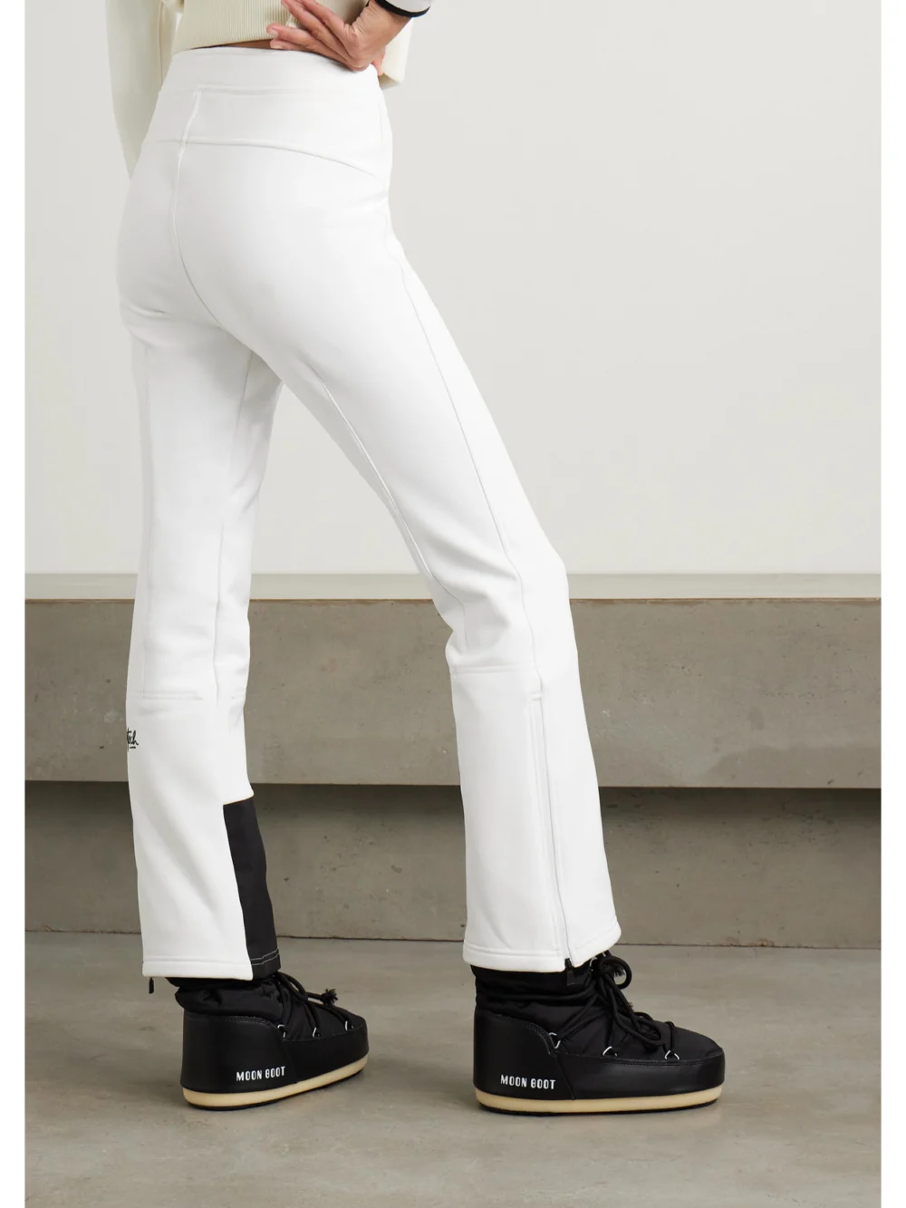 Back view of the Aztech Mountain Bella Ski Pants