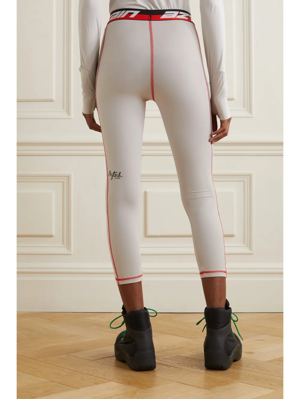 Back view of the Aztech Mountain Next to Skin Stretch-jersey Leggings