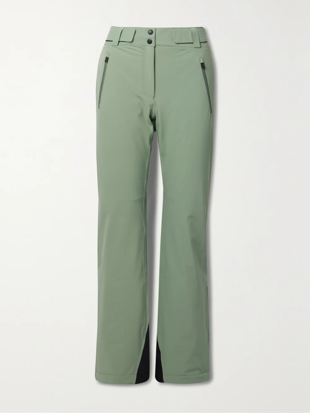 Aztech Mountain Team Aztech Padded Bootcut Ski Pants in sage green
