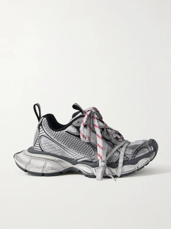 Balenciaga 3xl Mesh and Rubber Sneakers