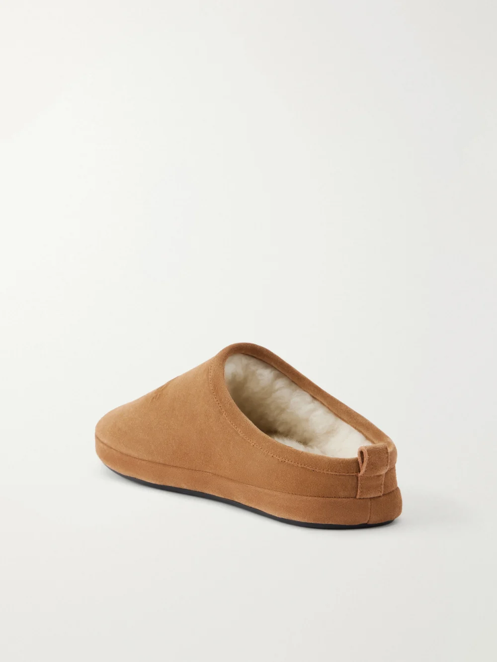 Back view of the Balenciaga Alaska Suede Slippers