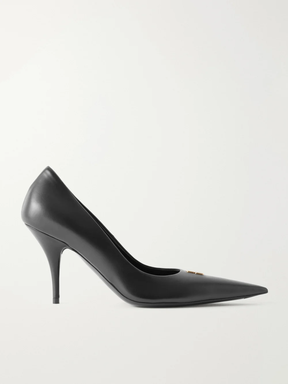 Balenciaga Avenue Bb 90 Leather Pumps in black