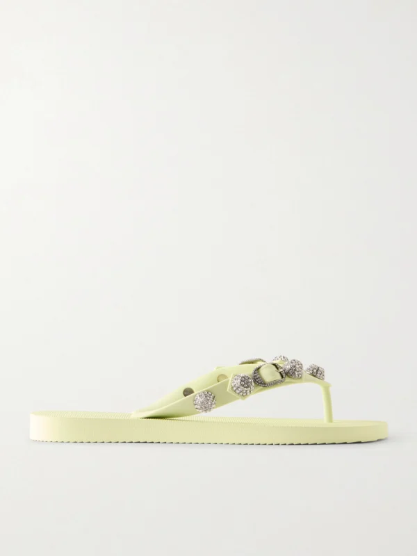 Balenciaga Cagole Studded Tpu Sandals