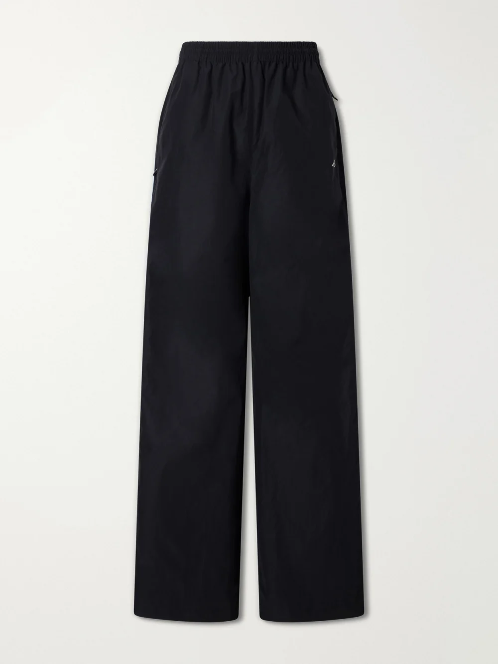 Balenciaga Cotton-blend Shell Pants in black