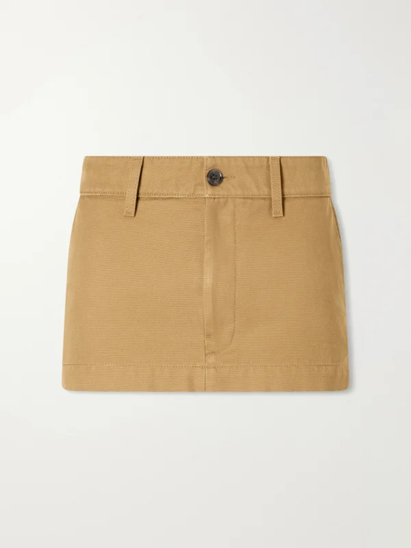 Balenciaga Cotton Cargo Mini Skirt