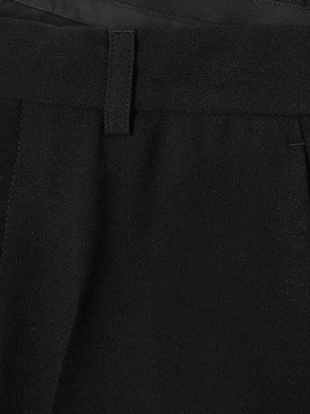 Close-up detail of the Balenciaga Cotton Flared Pants