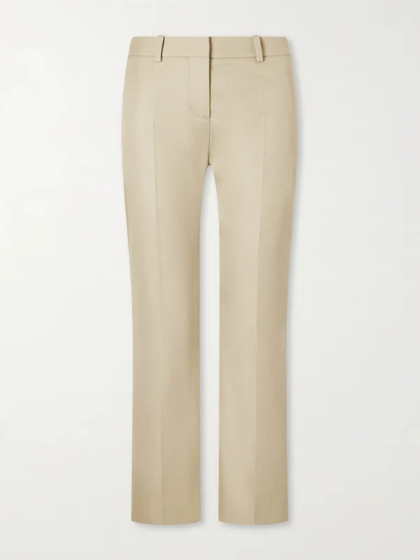 Balenciaga Cotton-gabardine Straight-leg Pants