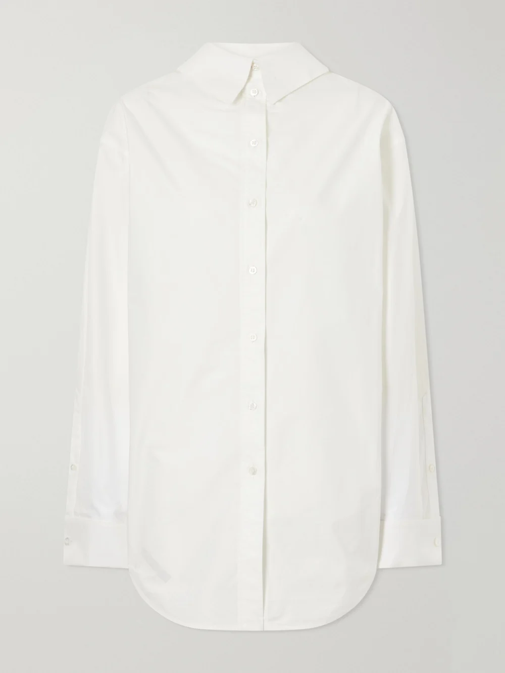 Balenciaga Cotton Shirt in white