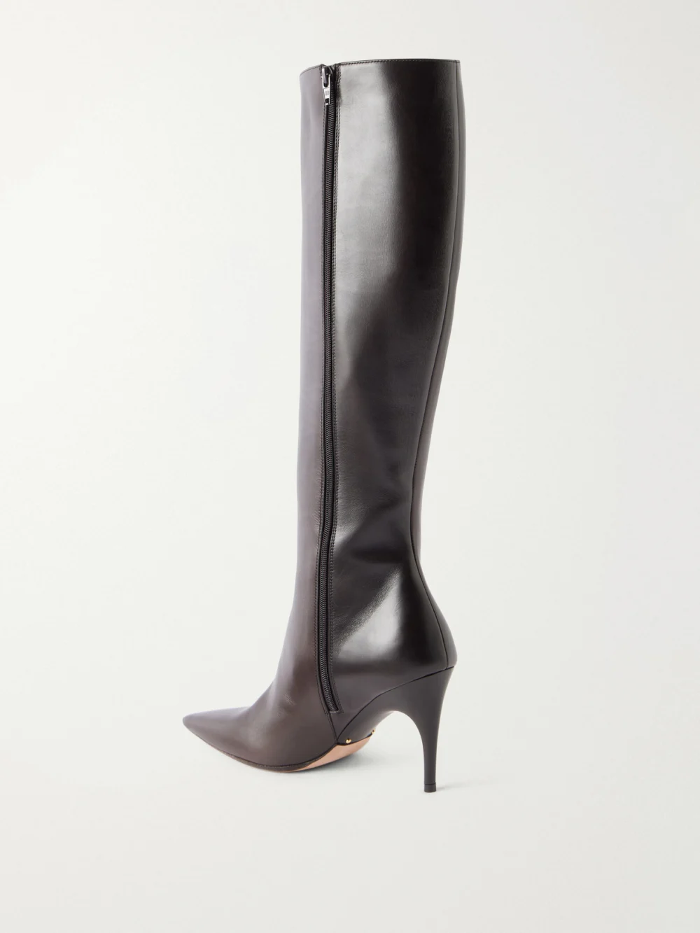 Back view of the Balenciaga Duchesse 90 Leather Knee Boots