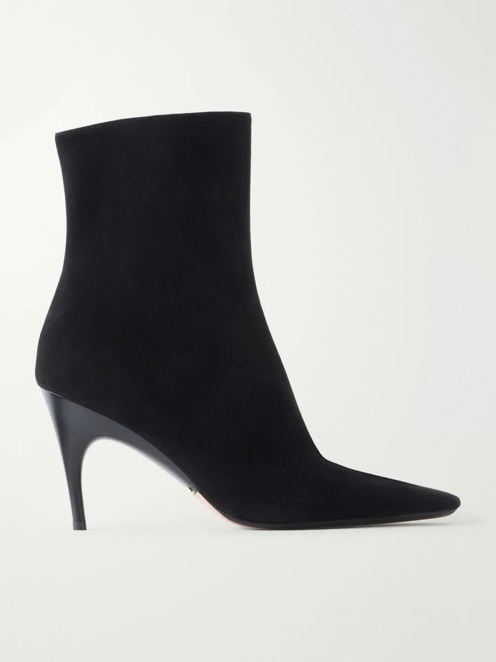 Balenciaga Duchesse 90 Suede Ankle Boots in black